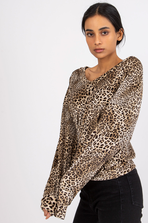 Bēša un melna Reigana leoparda raksta... Bēša un melna Reigana leoparda raksta...