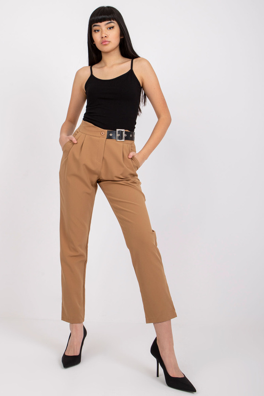 Kamieļu garās auduma bikses Brasilia