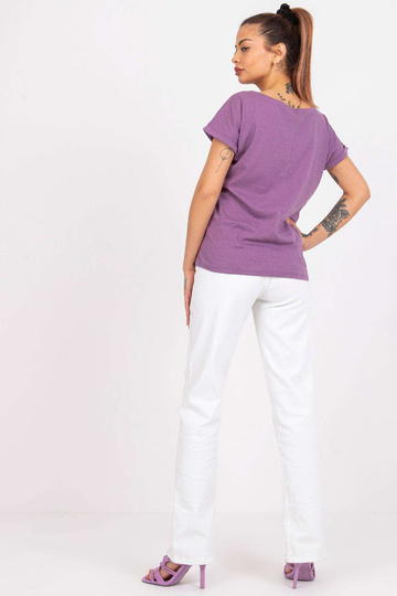 Violets kokvilnas t-krekls... 2