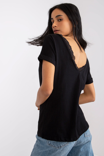 Melna blūze ar kakla... 2