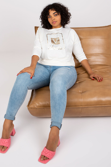 Ecru blūze liela izmēra ar... 2