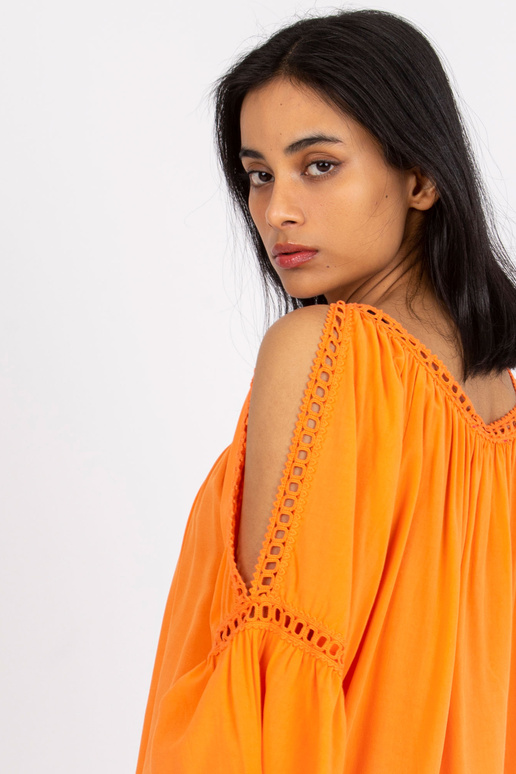 Oranža viskozes blūze Kearney OCH BELLA Oranža viskozes blūze Kearney OCH BELLA