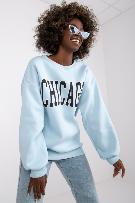 Gaiši zils sporta krekls ar Madeiras...