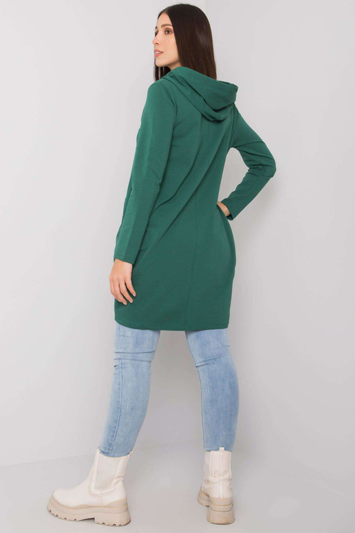 Tumši zaļa liela izmēra kokvilnas...