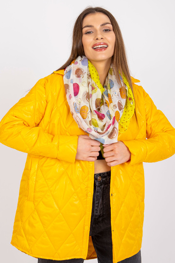 Balta-dzeltena šalle ar...