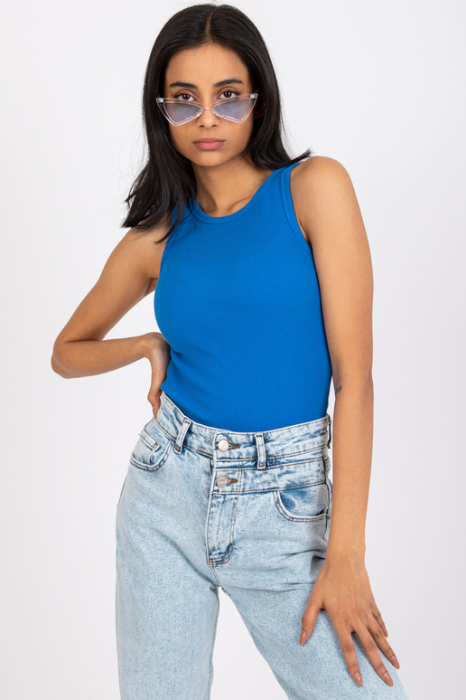 Eston RUE PARIS Kokvilnas rievotais tops