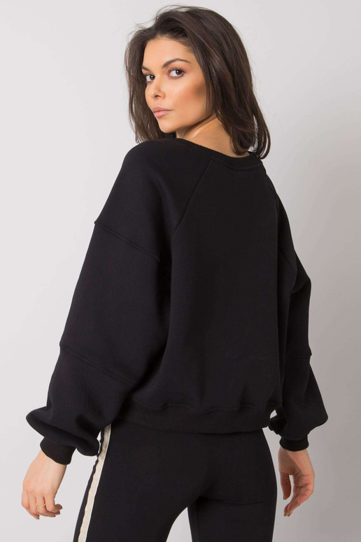 Melns kokvilnas sporta krekls Yessie... Melns kokvilnas sporta krekls Yessie...