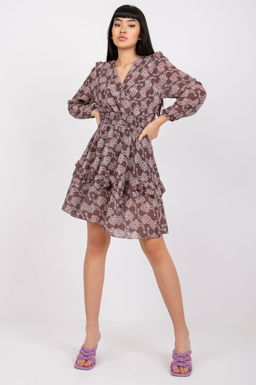 Kim OCH BELLA brūna raksta...