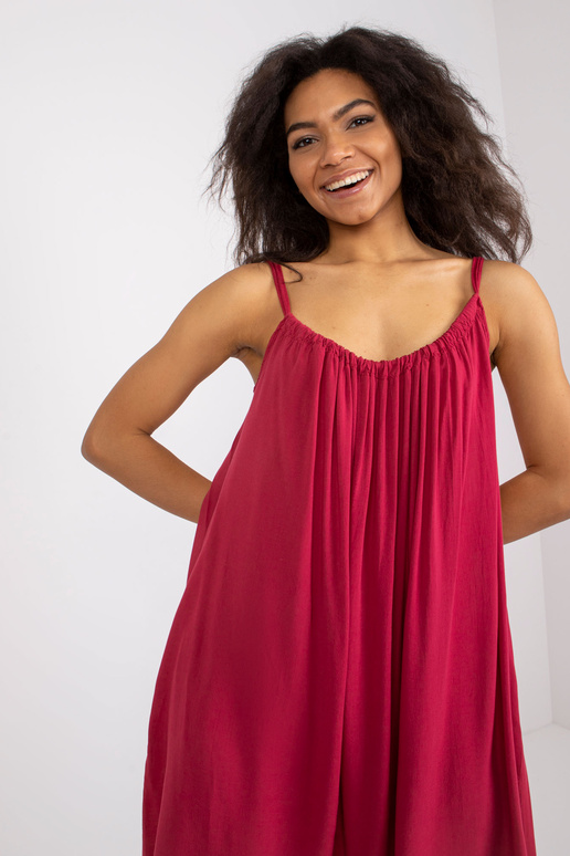 Bordo kleita ar lencītēm Polinne OCH...