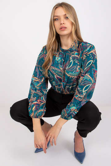 Jūras blūze ar Mia apdrukām