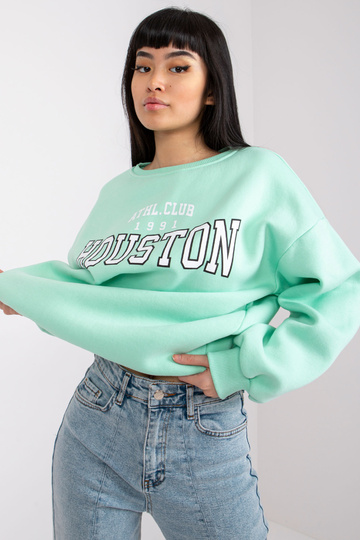 Piparmētru sporta krekls ar...