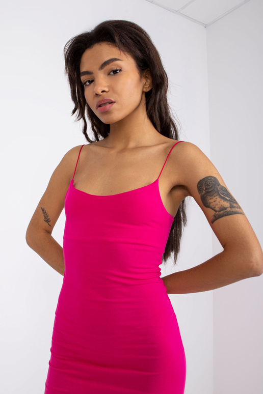 Fuksijas krāsas zīmuļu kleita Sicīlija