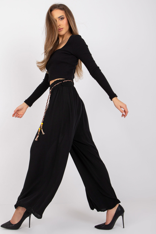 Melnas bikses sievietēm palazzo Surie...