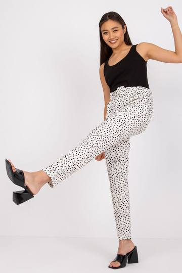 Ecru polka dot bikses Kioto