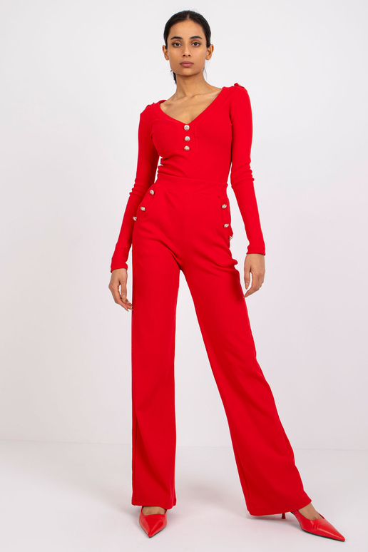 Sarkans ikdienas svītru komplekts...