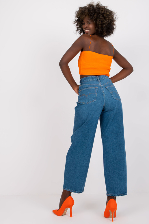 Blue Azalea RUE PARIS platas džinsu...