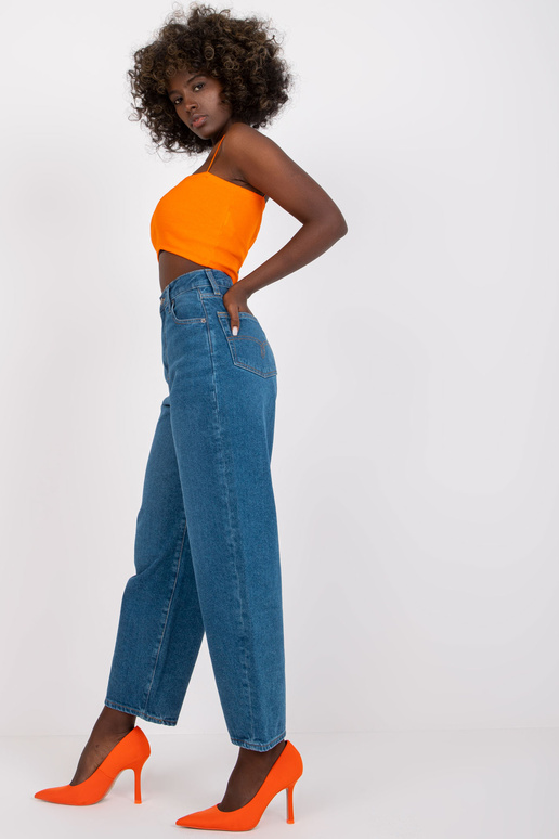 Blue Azalea RUE PARIS platas džinsu...