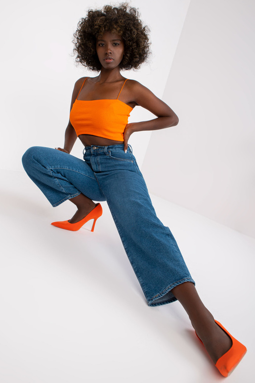 Blue Azalea RUE PARIS platas džinsu...