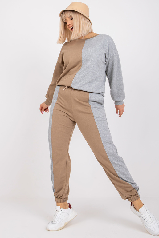 Tumši bēšs pelēks liela izmēra...