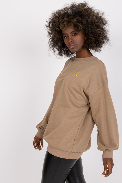 Tumši bēša zelta džemperis liela...