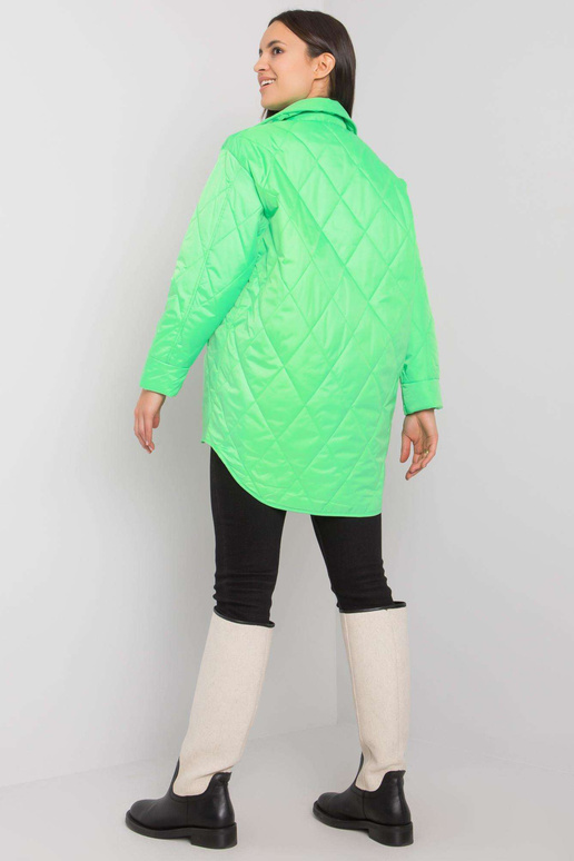Zenya sieviešu zaļa stepēta jaka Zenya sieviešu zaļa stepēta jaka