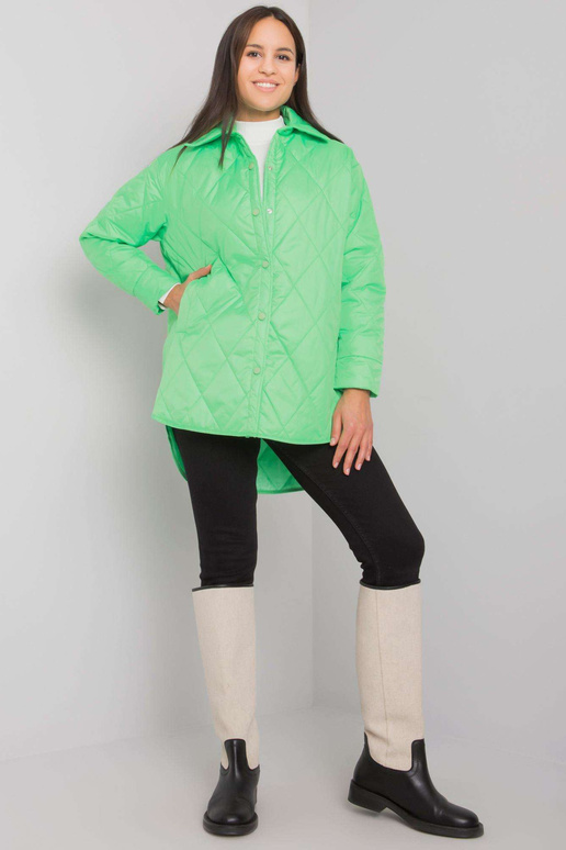 Zenya sieviešu zaļa stepēta jaka Zenya sieviešu zaļa stepēta jaka