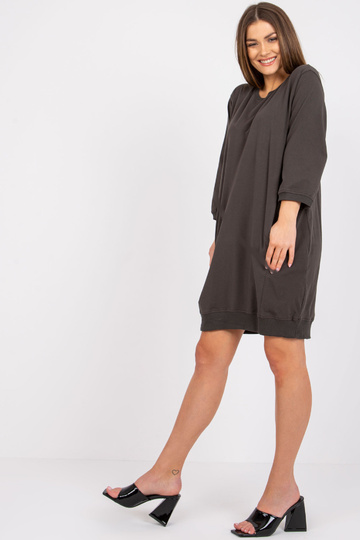 Khaki brīva kleita Salou