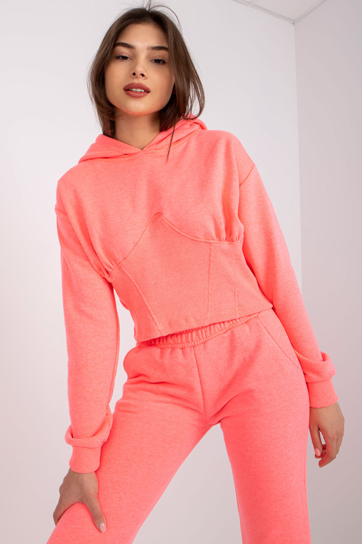 Fluo rozā kokvilnas treniņtērpa...