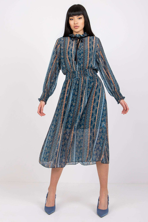 Tumši zila Ava kleita