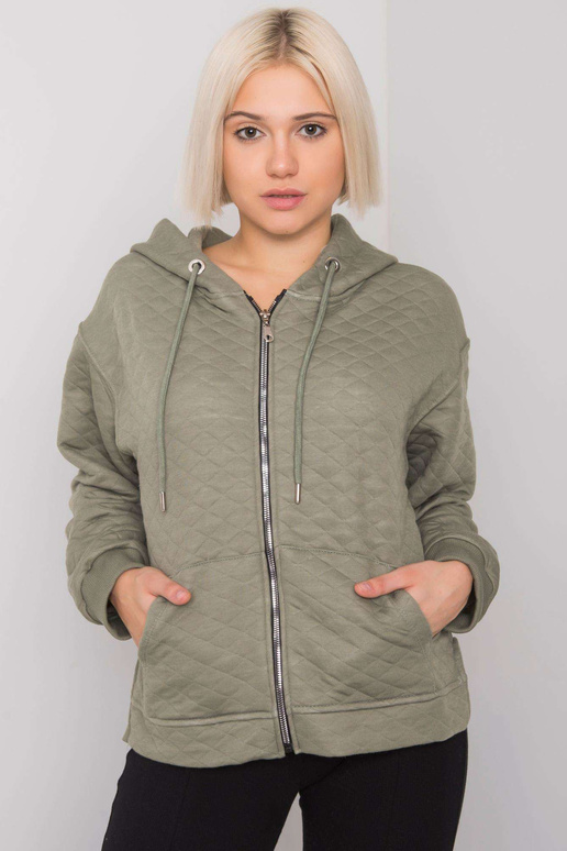 Khaki stepēts rāvējslēdzēja sporta...