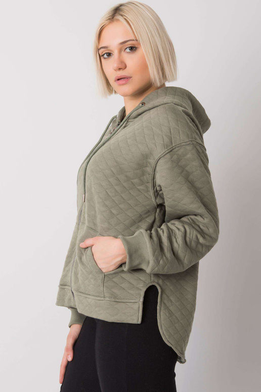 Khaki stepēts rāvējslēdzēja sporta...