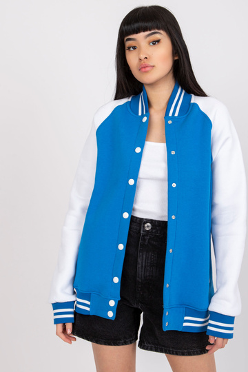 Tumši zils un balts bomber... 2