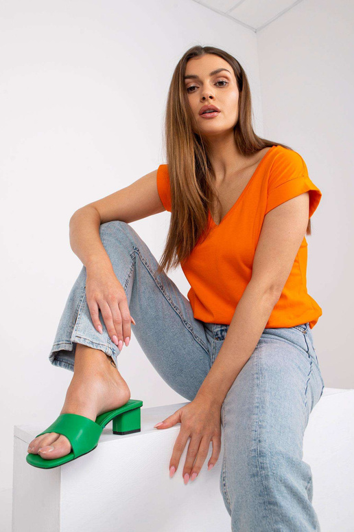 Oranžs t-krekls pamata Atlanta RUE PARIS