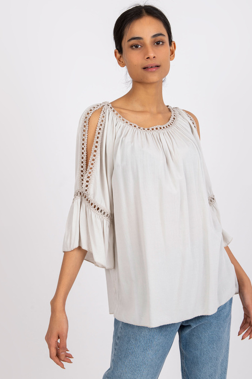 Bēša blūze ar viskozi Kearney OCH BELLA