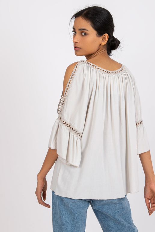 Bēša blūze ar viskozi Kearney OCH BELLA