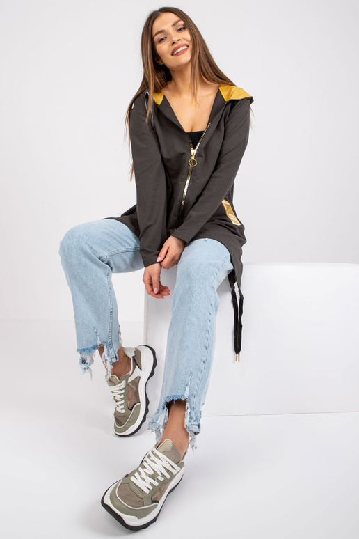 Khaki krāsas sporta krekls sievietēm... Khaki krāsas sporta krekls sievietēm...