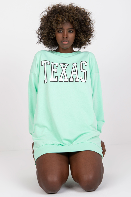 Piparmētru garais džemperis Poppy Piparmētru garais džemperis Poppy