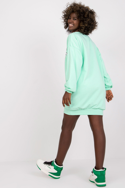 Piparmētru garais džemperis Poppy Piparmētru garais džemperis Poppy