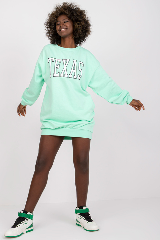 Piparmētru garais džemperis Poppy Piparmētru garais džemperis Poppy