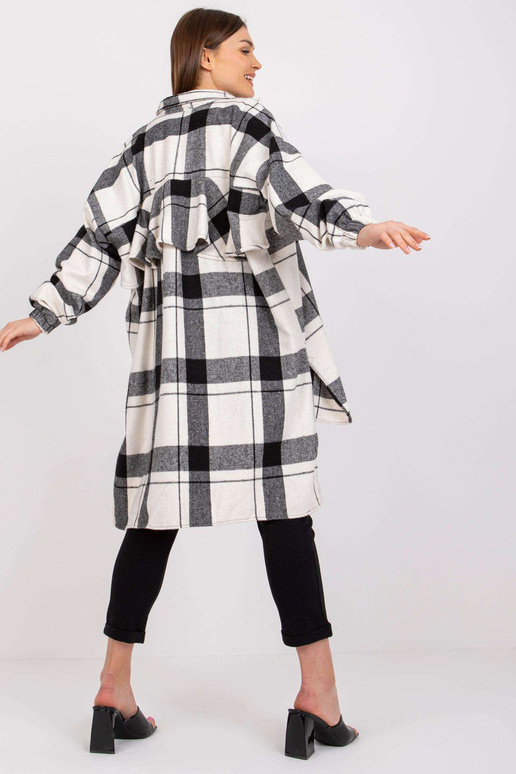 Melnbalts Vilnas rūtains krekls Amerie