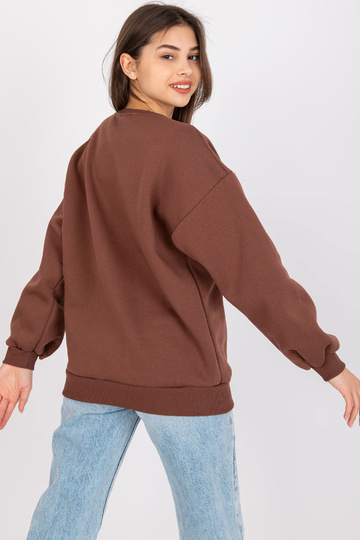 Tumši brūns sporta krekls... 2