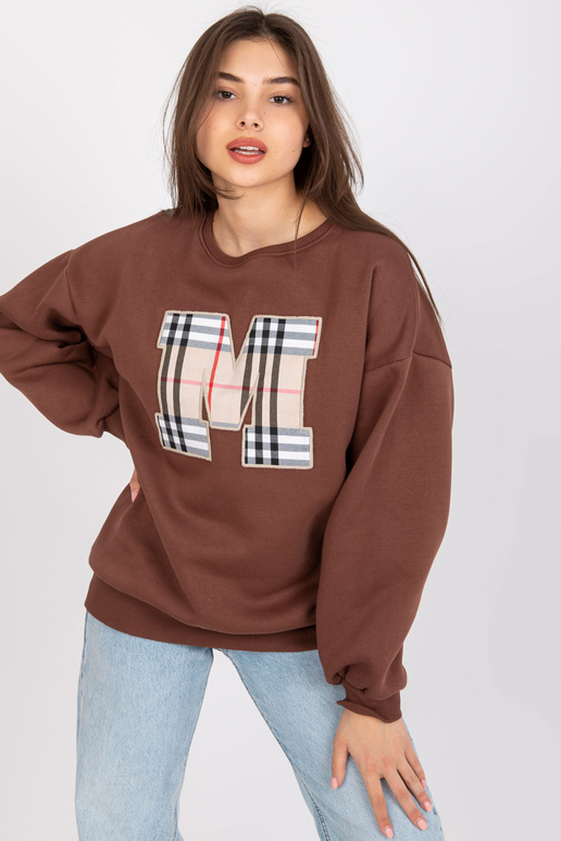 Tumši brūns sporta krekls ar Elise...