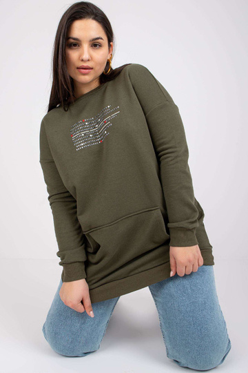 Haki krāsas sporta krekls...