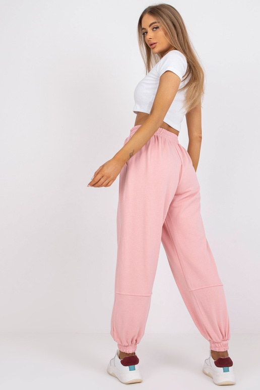 Jūnija rozā sporta bikses ar augstu...