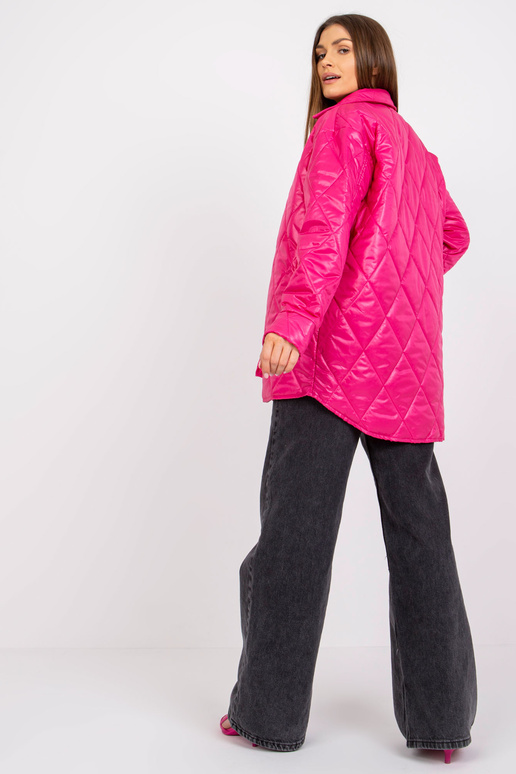 Rozā pārejas stepēta jaka Callie RUE...