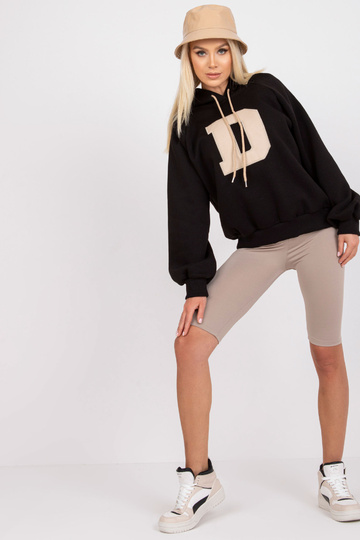 Melns sieviešu džemperis ar... 2