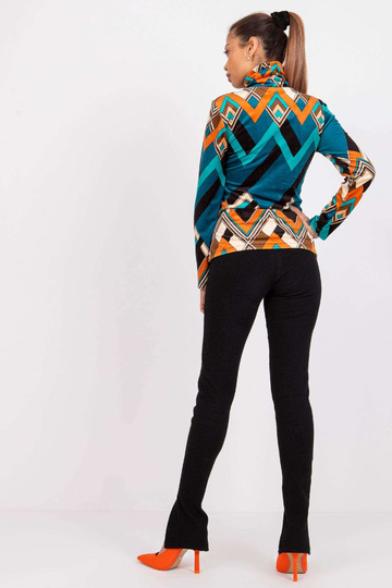 Jūras oranža blūze ar...