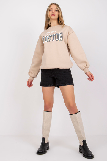 Bēšs sporta krekls ar...