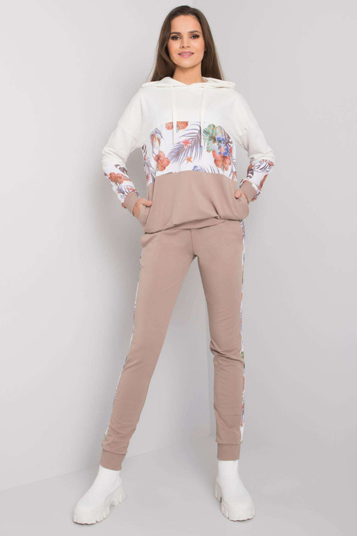 Ecru bēšs divdaļīgs komplekts no...