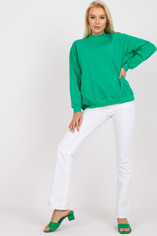 Zaļš džemperis Basic Twist